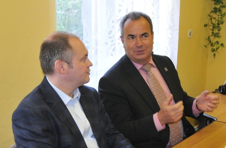 Předseda Rady AKČR Michal hašek, místopředseda Rady AKČR a hejtman LK Stanislav Eichler